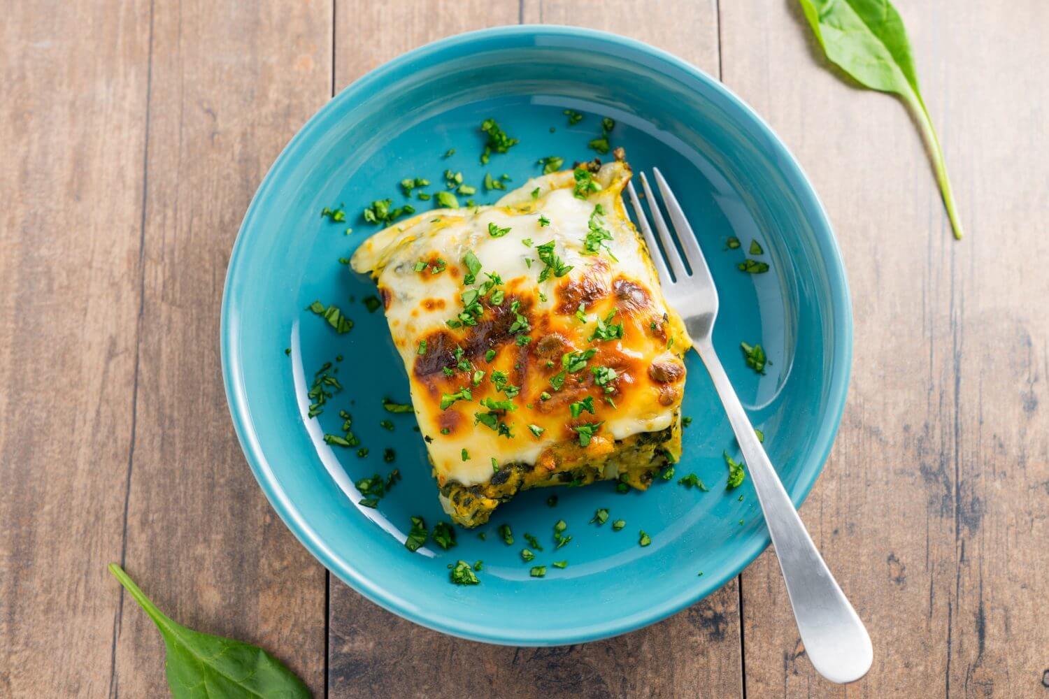 BUTTERNUT SQUASH & SPINACH LASAGNA