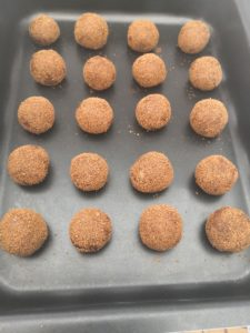 Coconut & Molasses cookies