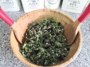 Kale Quinoa & Cranberry Salad