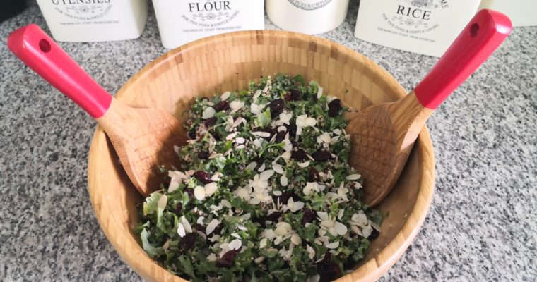 Kale Quinoa & Cranberry Salad