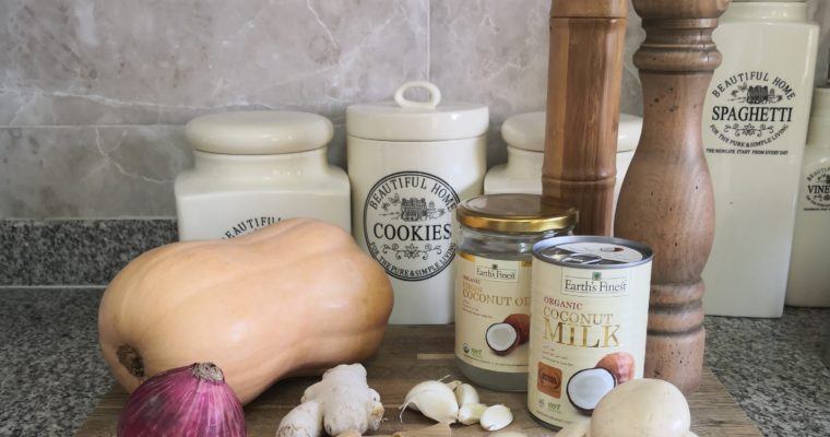 BUTTERNUT SQUASH & MUSHROOM STROGONOFF